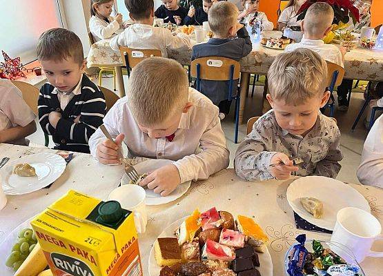 Wigilia w grupach przedszkolnych.
