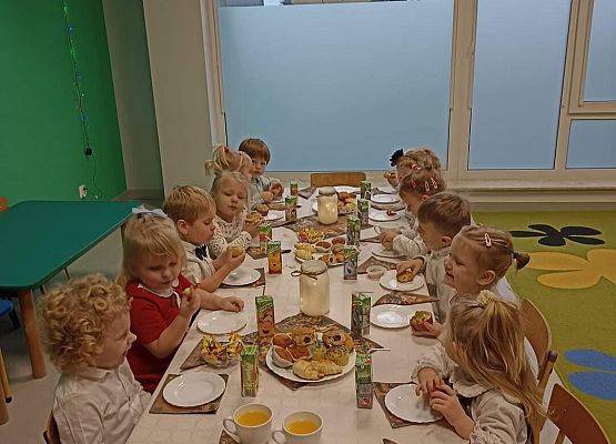 Wigilia w grupach przedszkolnych.