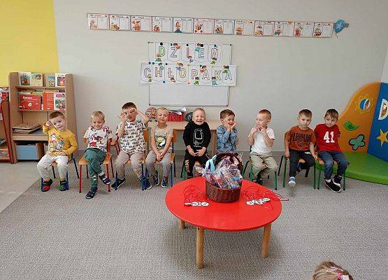 Dzieci podczas uroczystości Dzień Przedszkolaka.