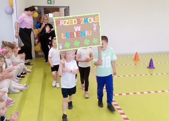 Grafika 2: VII Spartakiada Przedszkolaków ,,PRZEZ RUCH DO ZDROWIA".