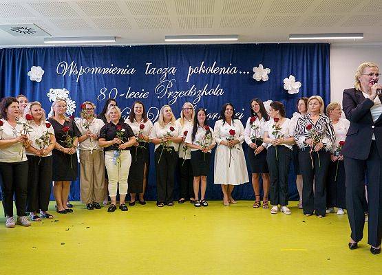 Grafika 30: Jubileusz 80-lecia Przedszkola w Nowej Wsi Lęborskiej