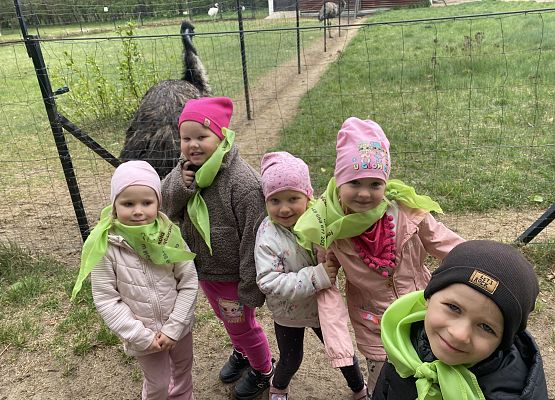 Grafika 3: Wycieczka grup Pszczółki i Sówki do Kniewa